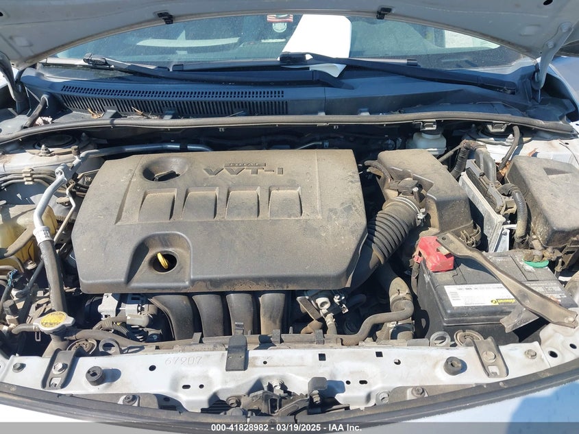 2011 TOYOTA COROLLA VIN: 2T1BU4EE7BC582891