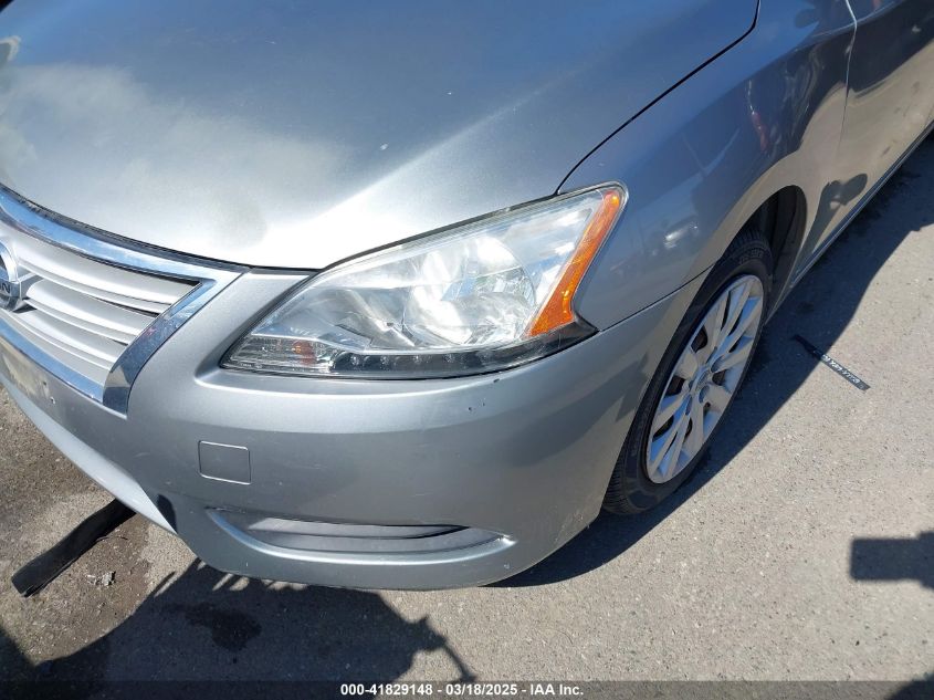2014 Nissan Sentra Fe+ S/Fe+ Sv/S/Sl/Sr/Sv VIN: 3N1AB7AP3EY270391 Lot: 41829148