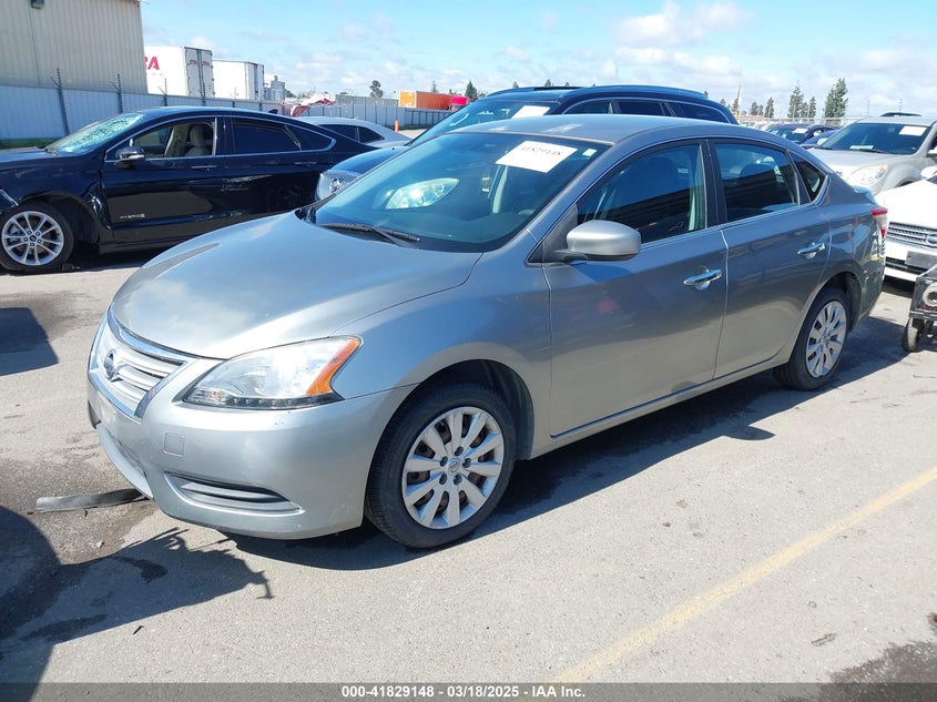 2014 NISSAN SENTRA VIN: 3N1AB7AP3EY270391