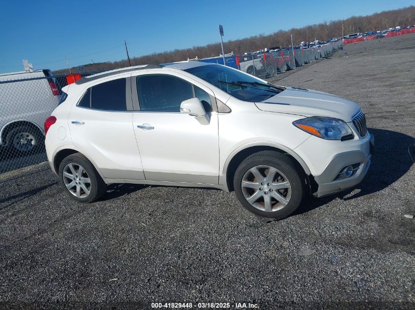 2014 Buick Encore Leather VIN: KL4CJGSB5EB755670 Lot: 41829448