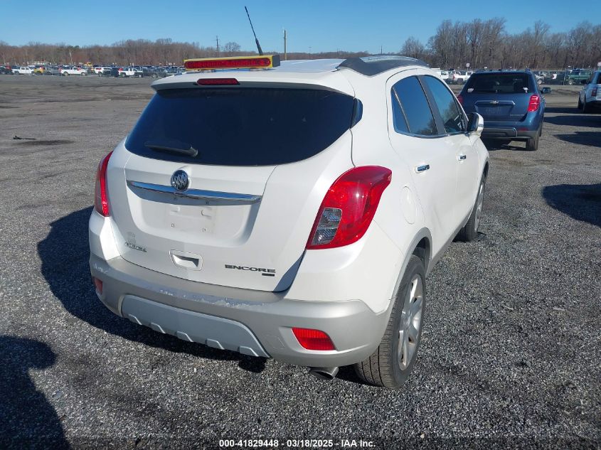 2014 Buick Encore Leather VIN: KL4CJGSB5EB755670 Lot: 41829448