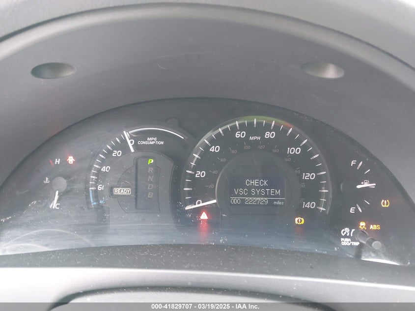 2007 TOYOTA CAMRY VIN: 4T1BB46K57U018608