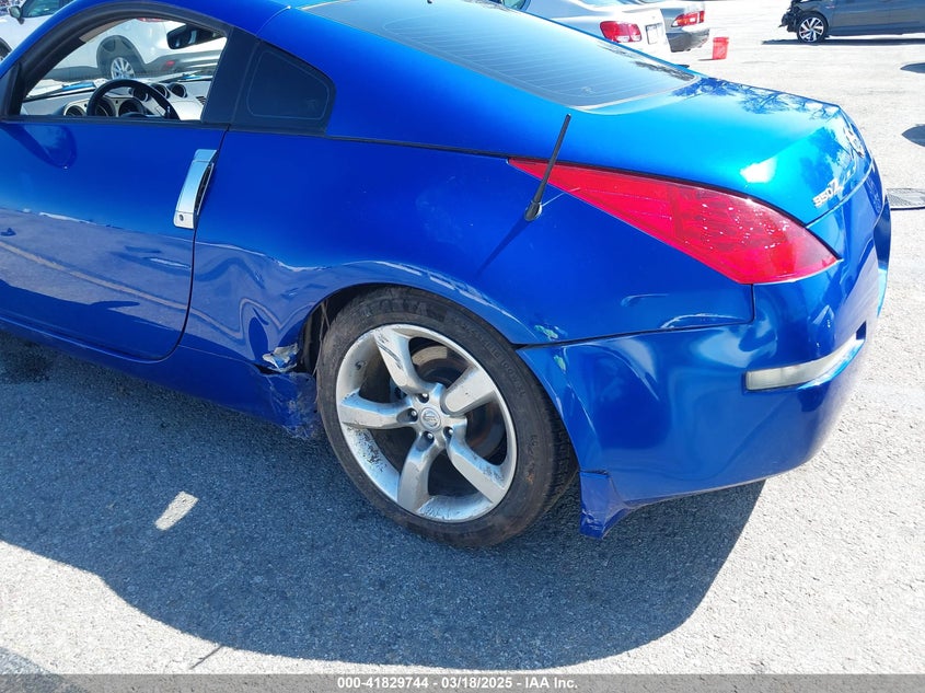 2007 NISSAN 350Z VIN: JN1BZ34E67M550105
