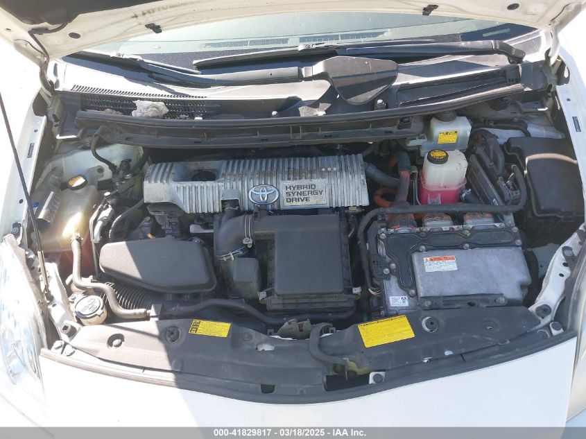 2011 Toyota Prius Four VIN: JTDKN3DU6B0270121 Lot: 41829817