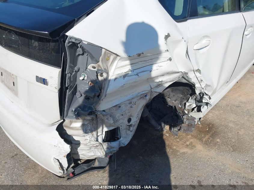 2011 Toyota Prius Four VIN: JTDKN3DU6B0270121 Lot: 41829817