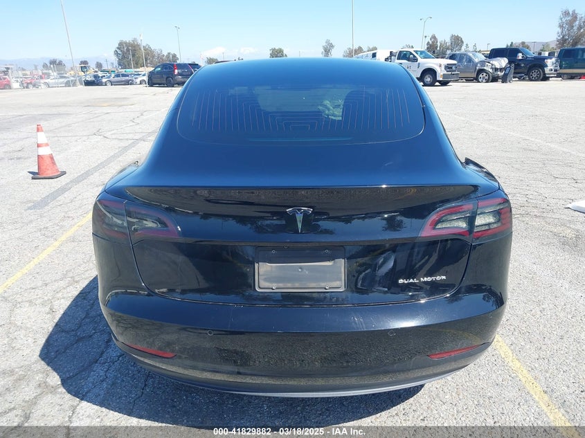 2019 TESLA MODEL 3 VIN: 5YJ3E1EB3KF384598