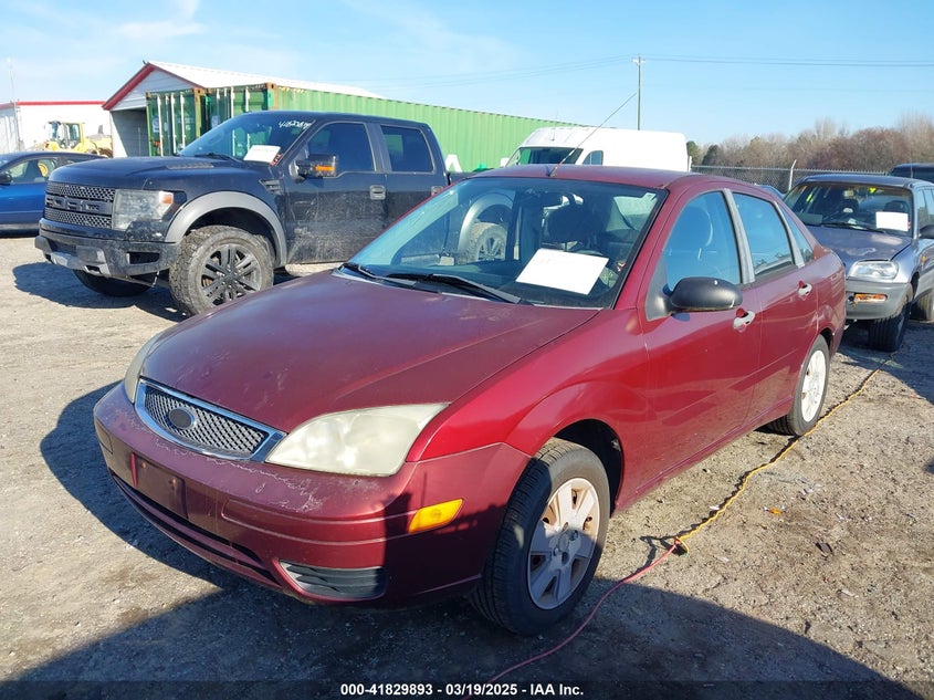 2006 FORD FOCUS VIN: 1FAFP34N86W196360