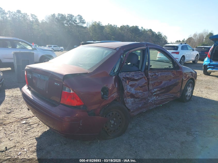 2006 FORD FOCUS VIN: 1FAFP34N86W196360