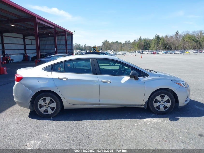 2018 Chevrolet Cruze Ls Auto VIN: 1G1BC5SM8J7243747 Lot: 41829952