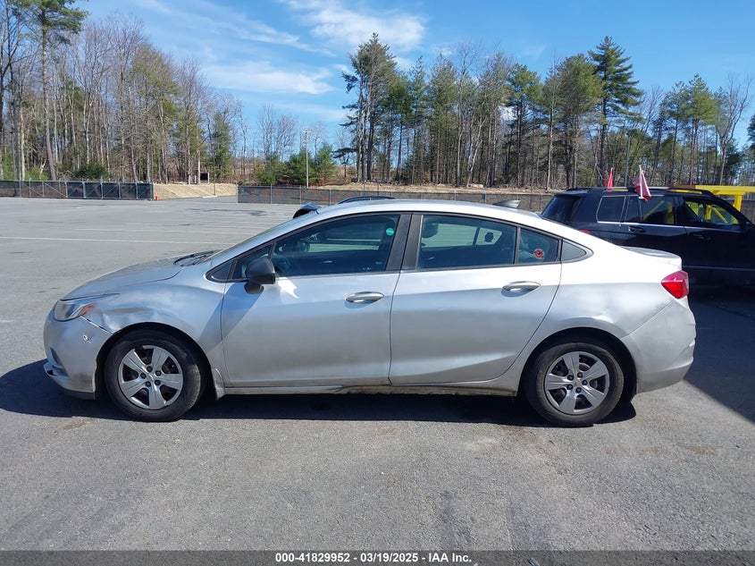 2018 Chevrolet Cruze Ls Auto VIN: 1G1BC5SM8J7243747 Lot: 41829952