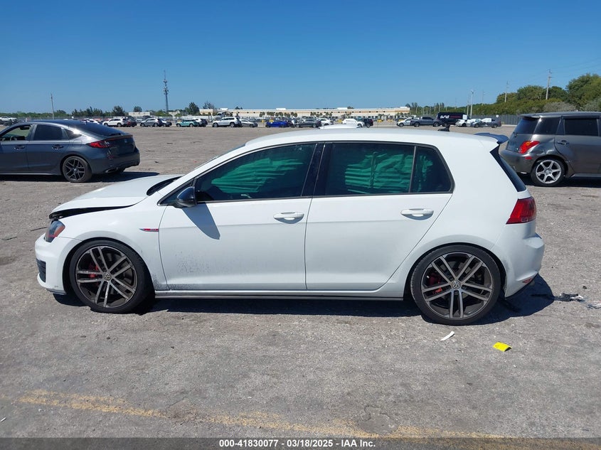2017 VOLKSWAGEN GOLF GTI AUTOBAHN 4-DOOR/S 4-DOOR/SE 4-DOOR/SPORT 4-DOOR - 3VW447AU2HM020448