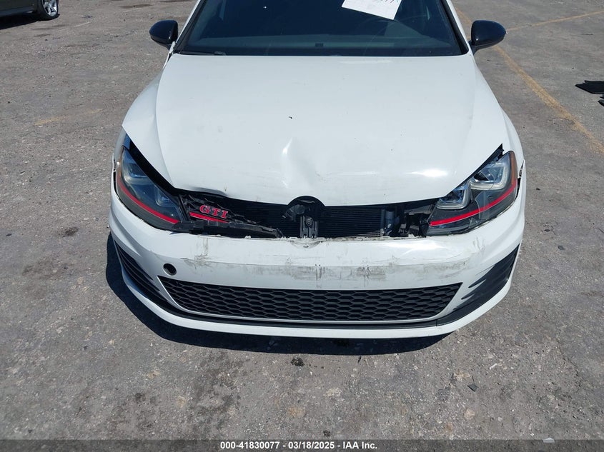 2017 VOLKSWAGEN GOLF GTI AUTOBAHN 4-DOOR/S 4-DOOR/SE 4-DOOR/SPORT 4-DOOR - 3VW447AU2HM020448