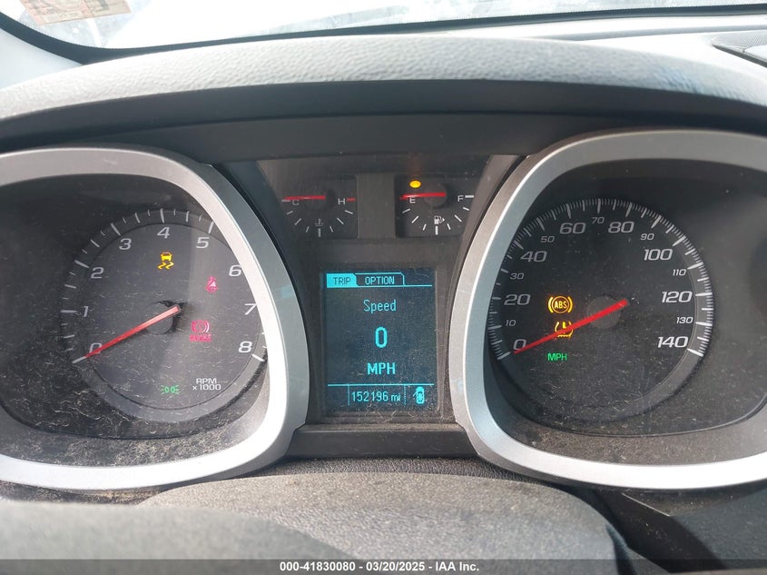 2017 CHEVROLET EQUINOX VIN: 2GNALBEK7H1555570