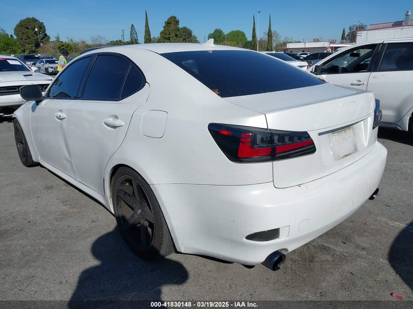 2008 LEXUS IS 250 VIN: JTHBK262185082440