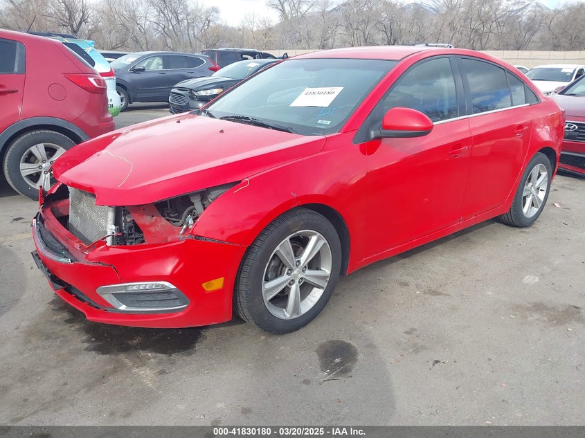 2015 CHEVROLET CRUZE VIN: 1G1PE5SB4F7282938