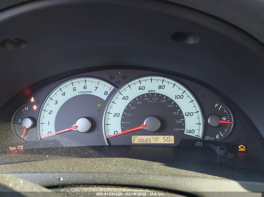 2008 TOYOTA CAMRY VIN: 4T1BE46K08U248162