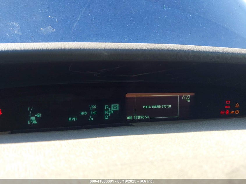 2011 TOYOTA PRIUS VIN: JTDKN3DU3B0300305
