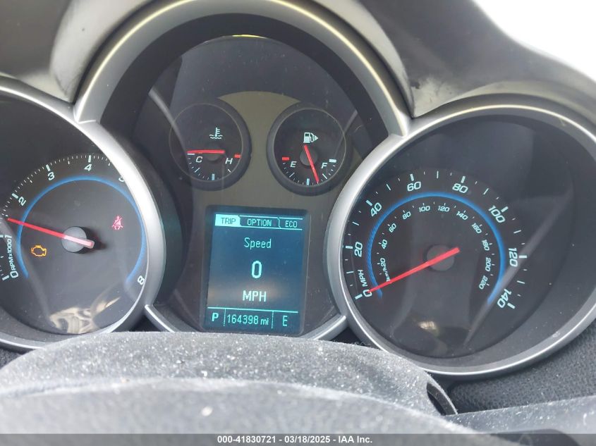 2013 Chevrolet Cruze Eco Auto VIN: 1G1PH5SB2D7163239 Lot: 41830721