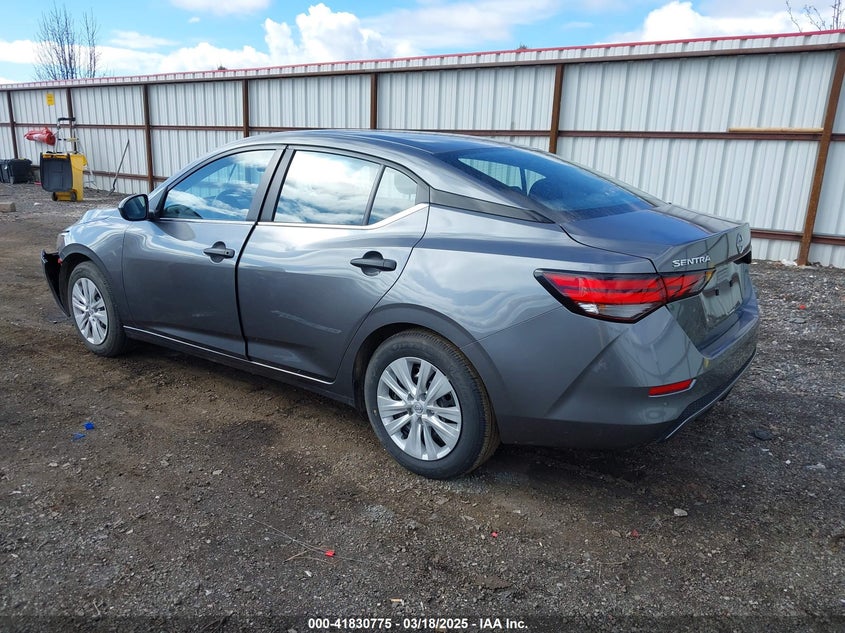 2025 NISSAN SENTRA VIN: 3N1AB8BV6SY282341