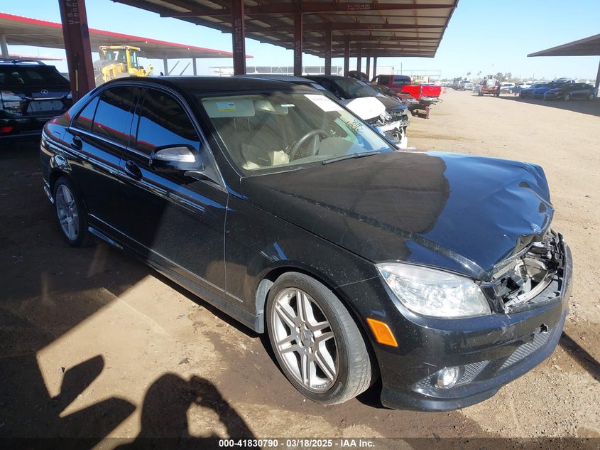 2009 MERCEDES-BENZ C 350 VIN: WDDGF56X99R068598