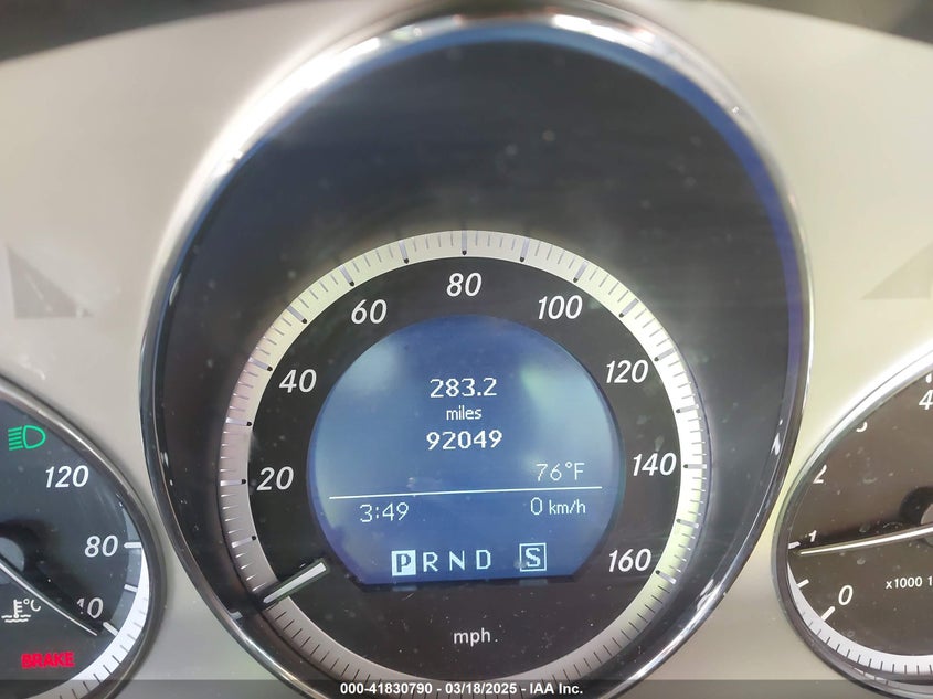 2009 MERCEDES-BENZ C 350 VIN: WDDGF56X99R068598