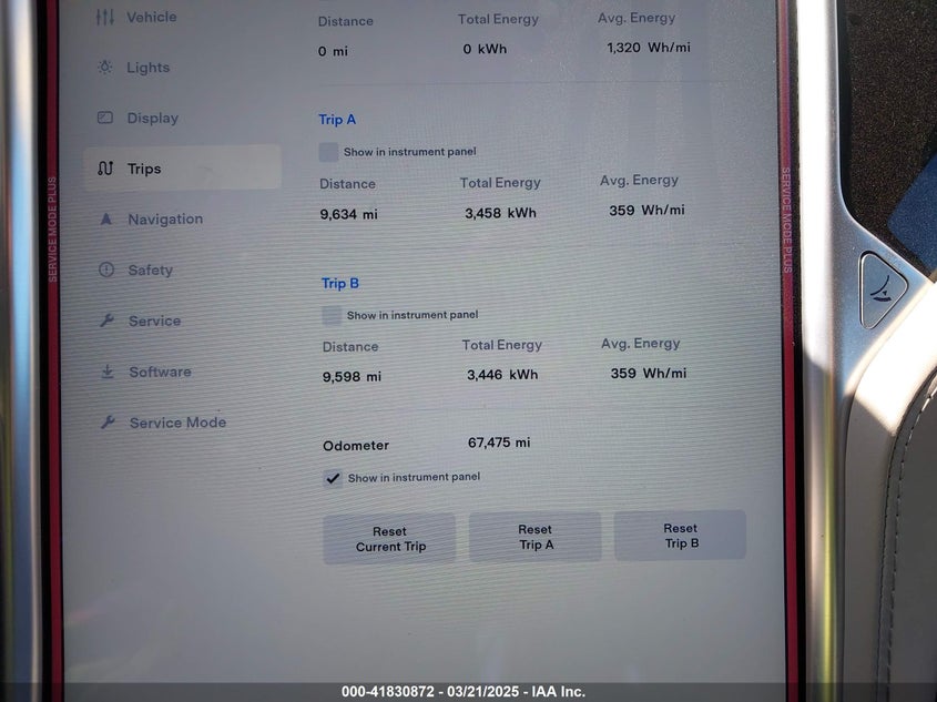 2015 TESLA MODEL S VIN: 5YJSA4H43FF083602