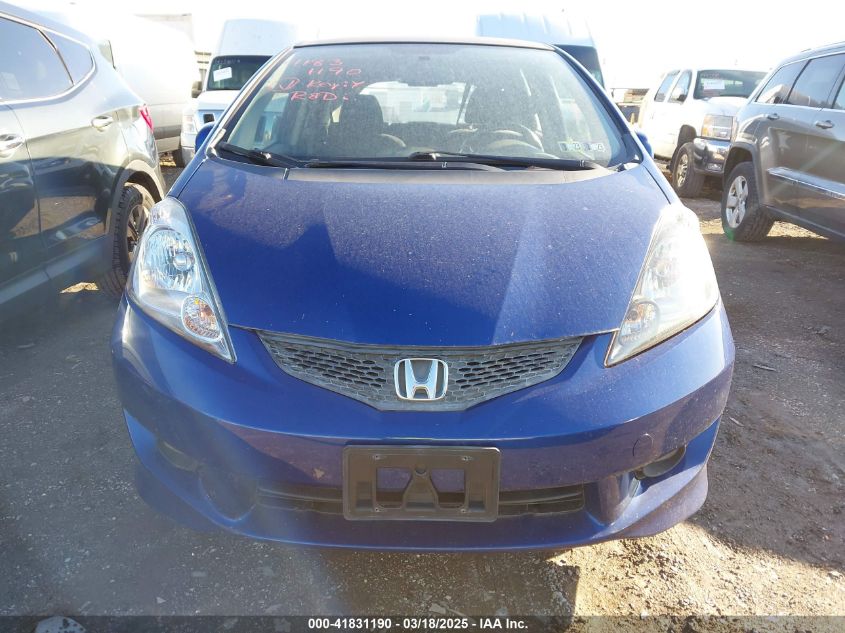 2010 Honda Fit Sport VIN: JHMGE8G48AS002266 Lot: 41831190