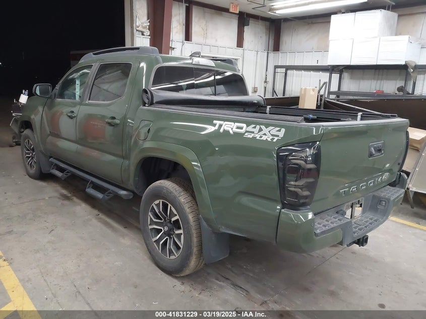 2021 TOYOTA TACOMA VIN: 3TMCZ5AN2MM427838