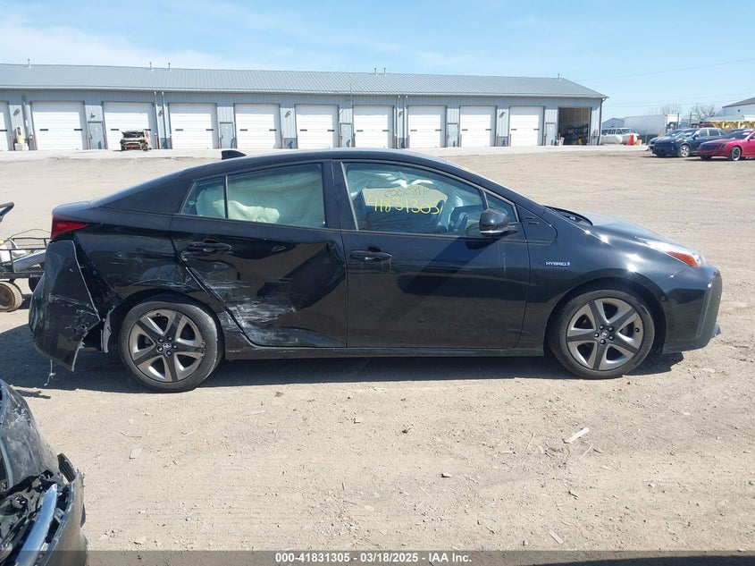 2019 TOYOTA PRIUS VIN: JTDKARFUXK3101259