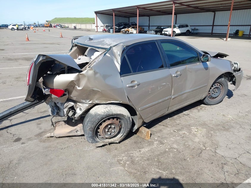 2006 TOYOTA COROLLA VIN: 1NXBR32E36Z628382