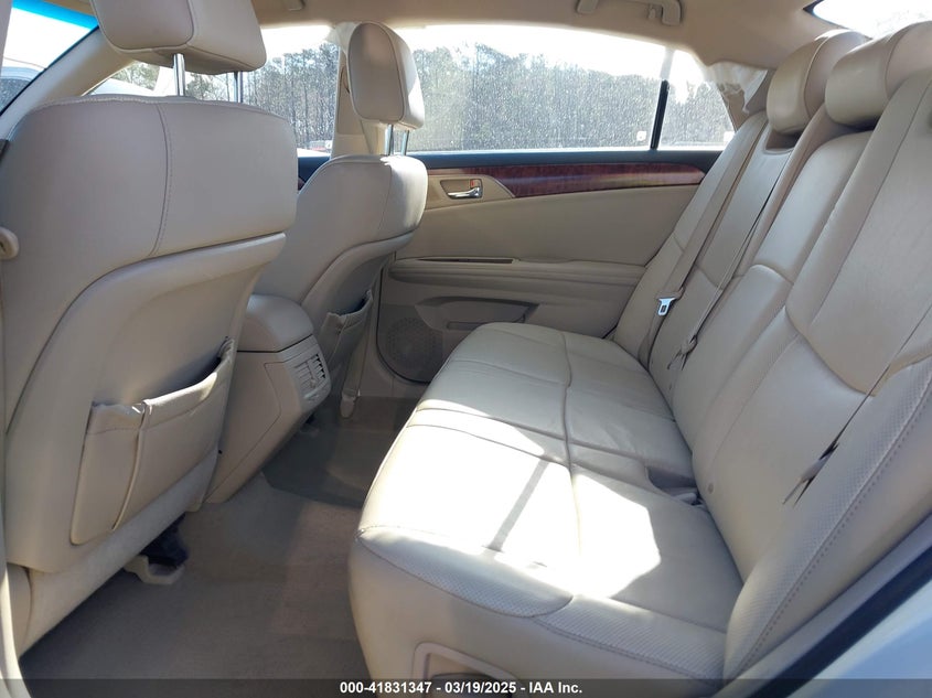 2011 TOYOTA AVALON VIN: 4T1BK3DB4BU438365