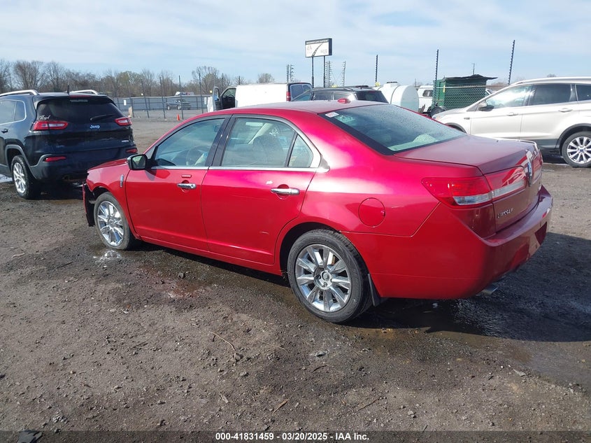 2010 LINCOLN MKZ VIN: 3LNHL2GC3AR657037