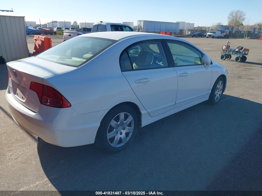 2007 HONDA CIVIC VIN: 1HGFA16547L117428