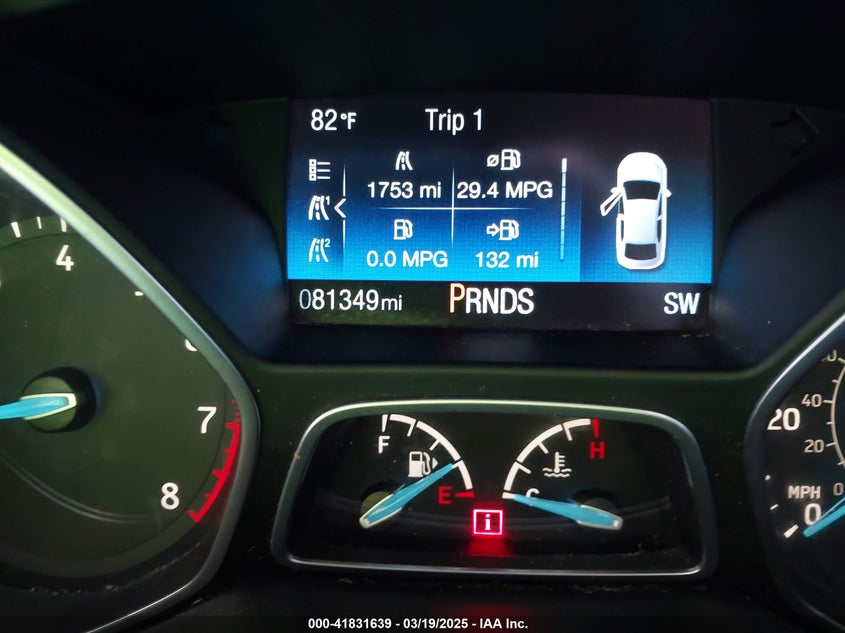 2016 FORD FOCUS SE - 1FADP3F22GL363891