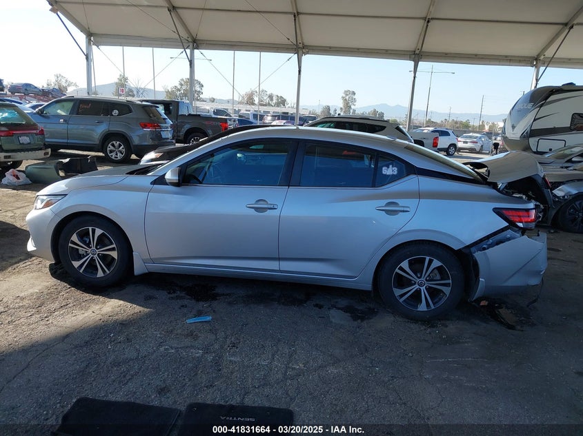 2021 NISSAN SENTRA VIN: 3N1AB8CV6MY216678