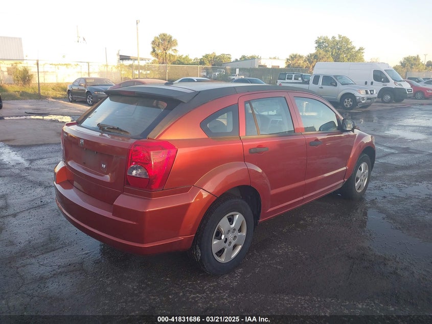 2007 DODGE CALIBER VIN: 1B3HB28BX7D155058