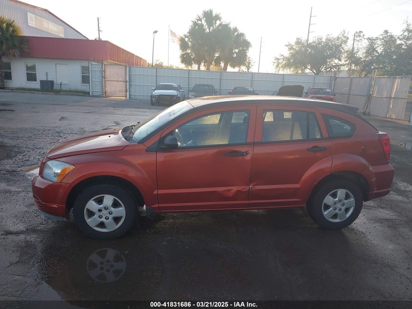 2007 DODGE CALIBER VIN: 1B3HB28BX7D155058