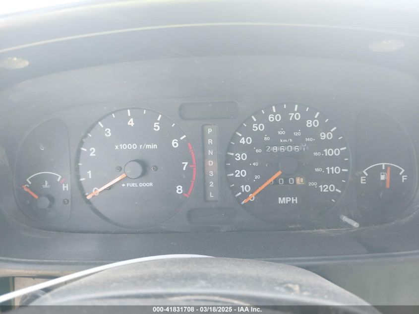 1998 Honda Passport Ex/Lx VIN: 4S6CK58W7W4407105 Lot: 41831708