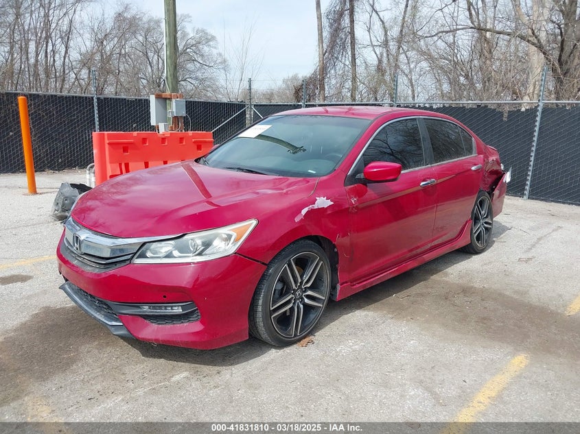 2017 HONDA ACCORD VIN: 1HGCR2F13HA276386