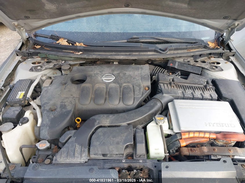 2009 NISSAN ALTIMA HYBRID VIN: 1N4CL21E09C126662