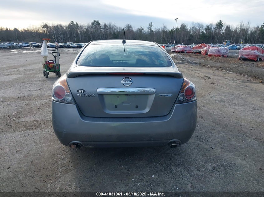 2009 NISSAN ALTIMA HYBRID VIN: 1N4CL21E09C126662