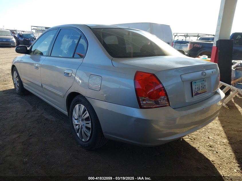 2006 HYUNDAI ELANTRA VIN: KMHDN46DX6U367098