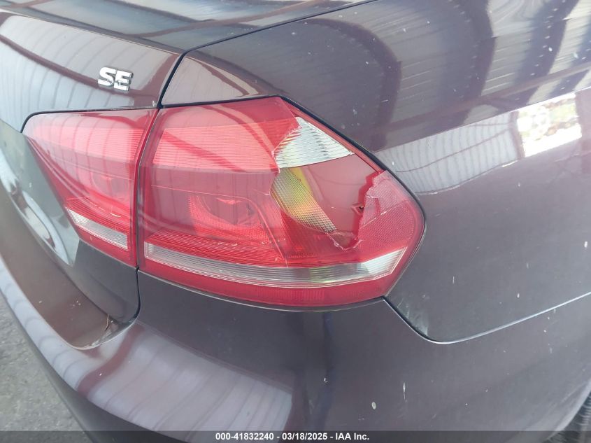 2012 Volkswagen Passat 2.5L Se VIN: 1VWBH7A35CC067017 Lot: 41832240