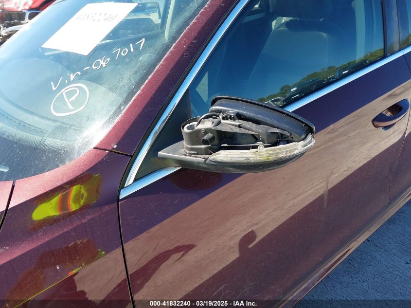 2012 Volkswagen Passat 2.5L Se VIN: 1VWBH7A35CC067017 Lot: 41832240