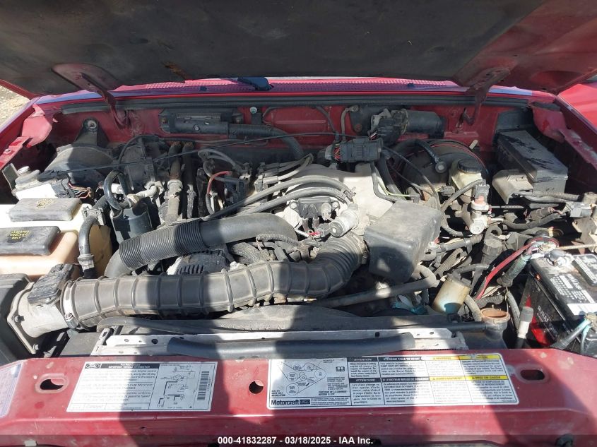 2000 Ford Ranger Xl/Xlt VIN: 1FTYR14VXYPA69799 Lot: 41832287