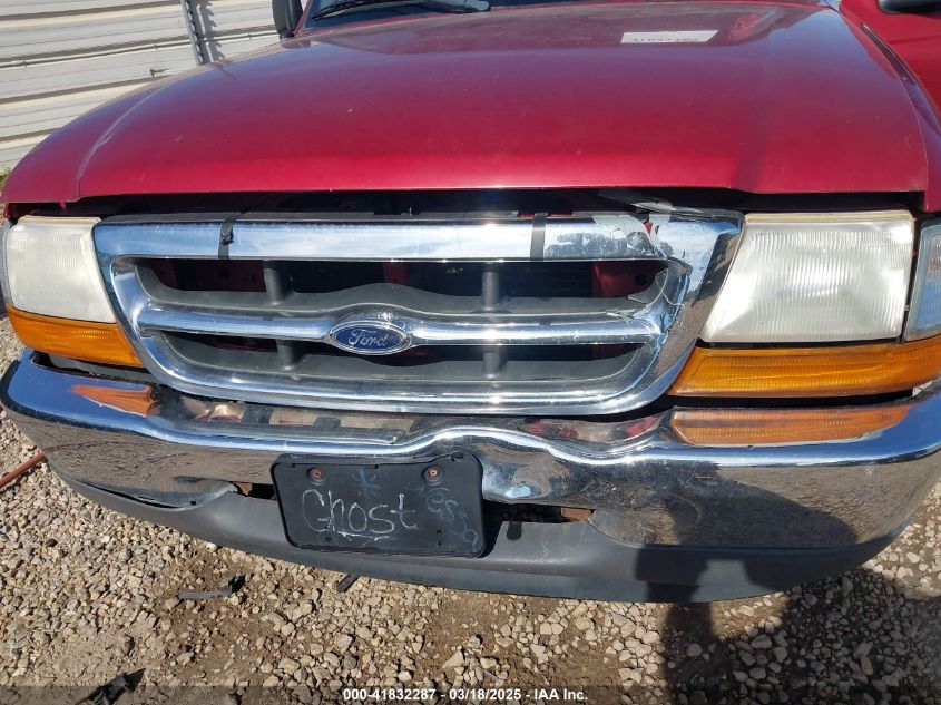 2000 Ford Ranger Xl/Xlt VIN: 1FTYR14VXYPA69799 Lot: 41832287
