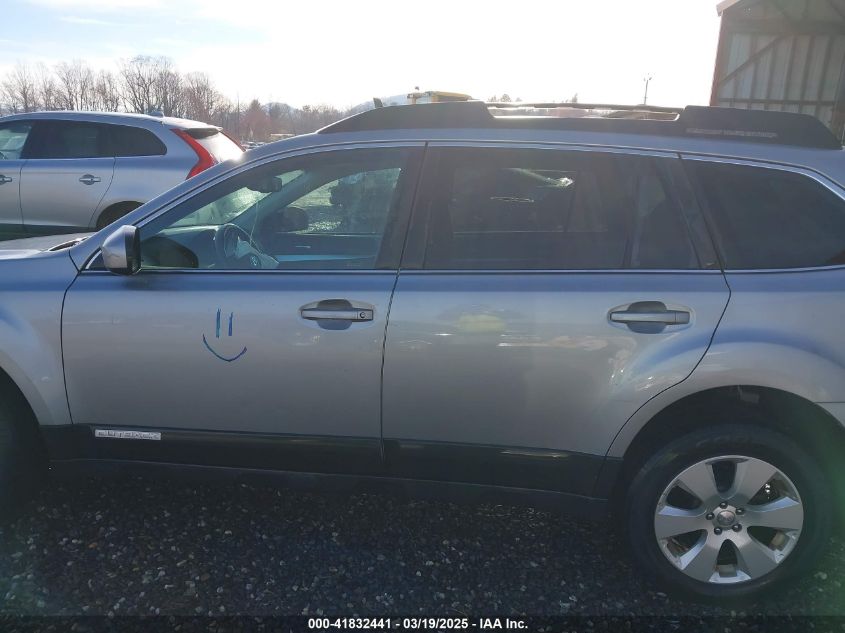 2011 Subaru Outback 2.5I Premium VIN: 4S4BRBCC4B3310889 Lot: 41832441