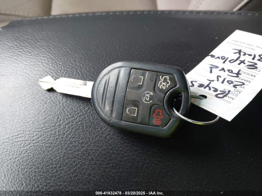 2015 FORD EXPLORER VIN: 1FM5K7D86FGB65006
