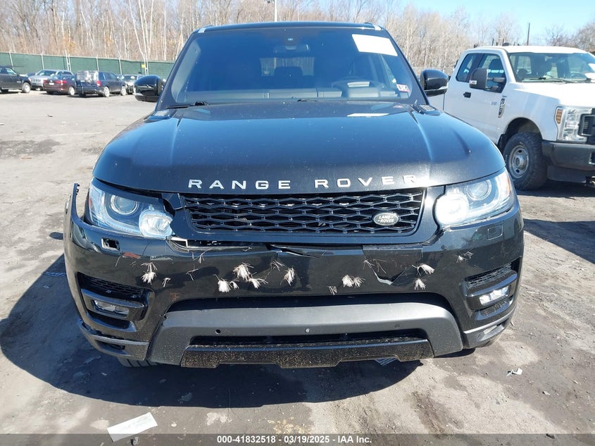 2016 LAND ROVER RANGE ROVER SPORT VIN: SALWR2VF7GA552035