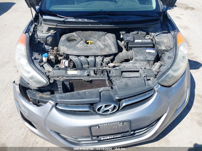 2011 HYUNDAI ELANTRA VIN: KMHDH4AE8BU107588